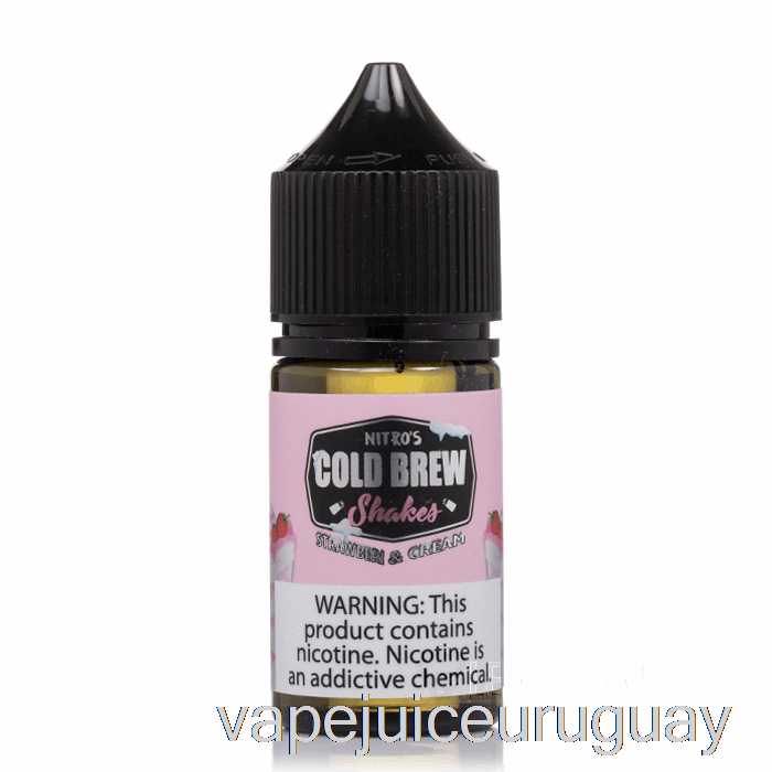 Fresa Y Nata - Sales Nitro Cold Brew - 30ml 45 Mg Vape Uruguay